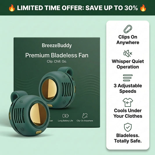 BreezeBuddy™ Bladeless Fan